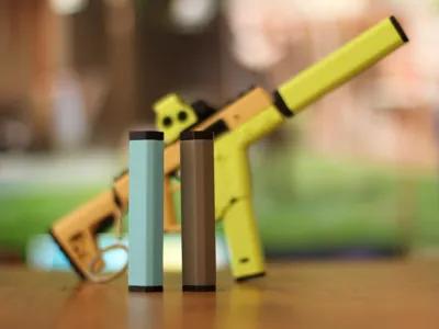 CRS Vector Fidget Keychain – Suppressor Mod