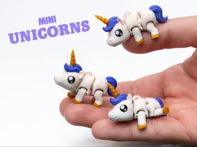 Unicorn - Articulated & Keychain